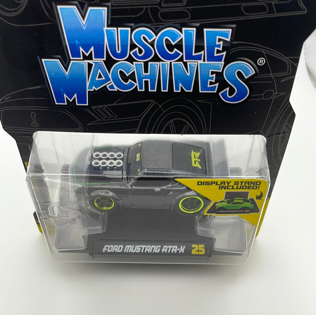 1/64 Muscle Machines Ford Mustang RTR-X Grey