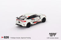 Mini GT 1/64 Honda Civic Type R 2023 Honda Thanks Day Vietnam White