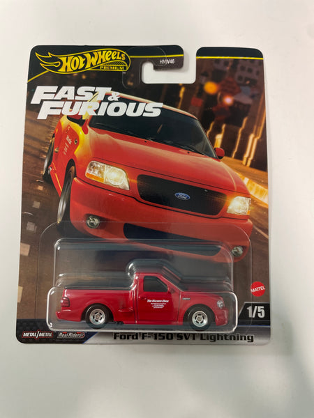 Hot Wheels 1/64 Fast & Furious Ford F-150 SVT Lightning Red