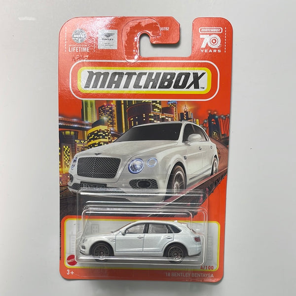 Matchbox 1/64 ‘18 Bentley Bentayga White