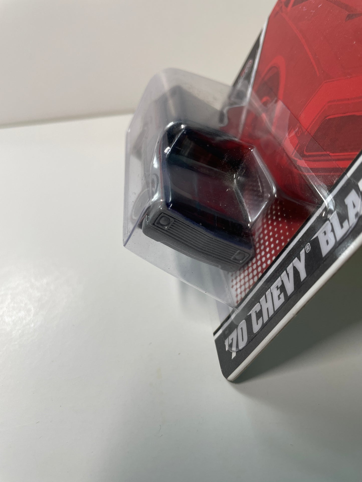 Hot Wheels 1/64 Garage ‘70 Chevy Blazer Blue & Grey - Damaged Card (read description)