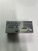 Mini GT 1/64 Nissan Skyline GT-R (R34) Tommykaira R-z Millenium Jade