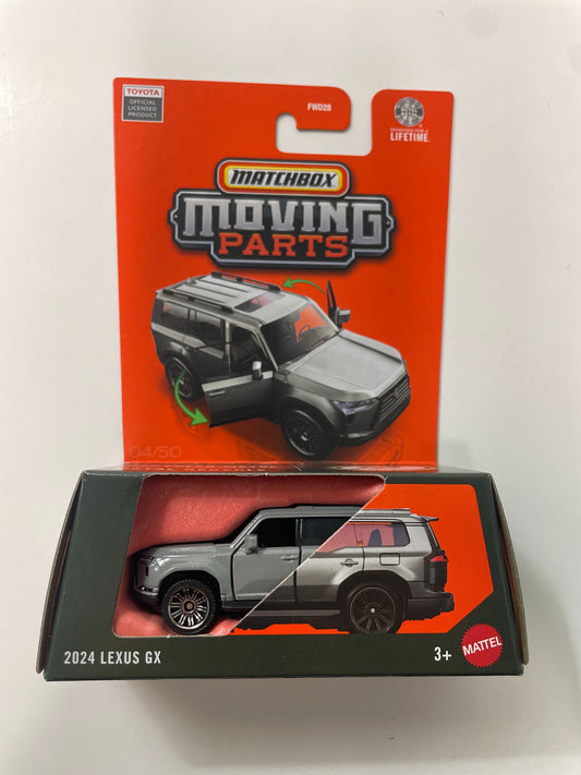 Matchbox 1/64 Moving Parts 2024 Lexus GX Grey - JHV55