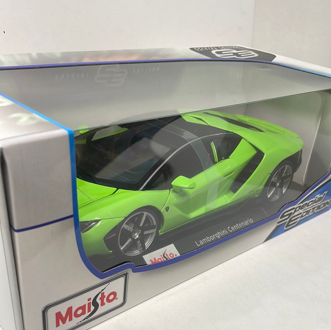 1/18 Maisto Lamborghini Centenario Green