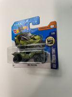 Hot Wheels 1/64 UNSC Warthog Green Short Card - Damaged Card