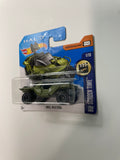 Hot Wheels 1/64 UNSC Warthog Green Short Card - Damaged Card