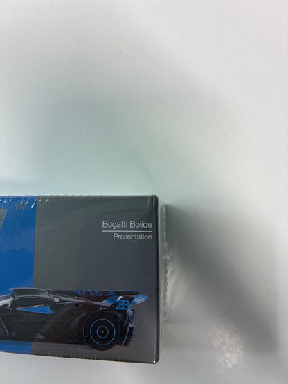 Mini GT 1/64 Bugatti Bolide Presentation Black & Blue - MGT01063