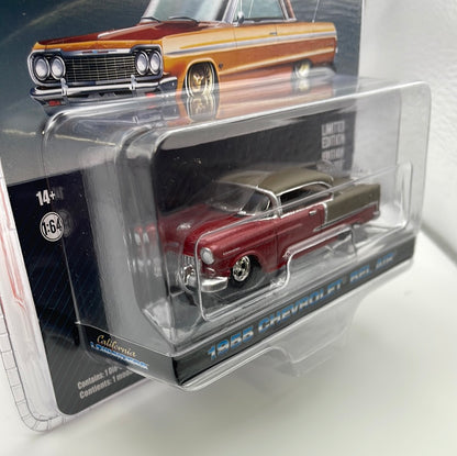 Greenlight 1/64 California Lowriders Series 3 1955 Chevrolet Bel Air Red