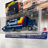 Hot Wheels 1/64 Car Culture Team Transport ‘70 Plymouth AAR Cuda & Sakura Sprinter Blue