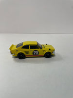 *Loose* Hot Wheels 1/64 Premium Car Culture Team Transport 1972 Toyota Corolla Levin Yellow