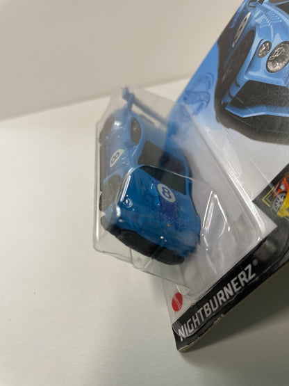 Hot Wheels 1/64 2018 Bentley Continental GT3 Blue - Damaged Box