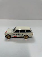 *Loose* Hot Wheels 1/64 ‘71 Datsun 510 Wagon White