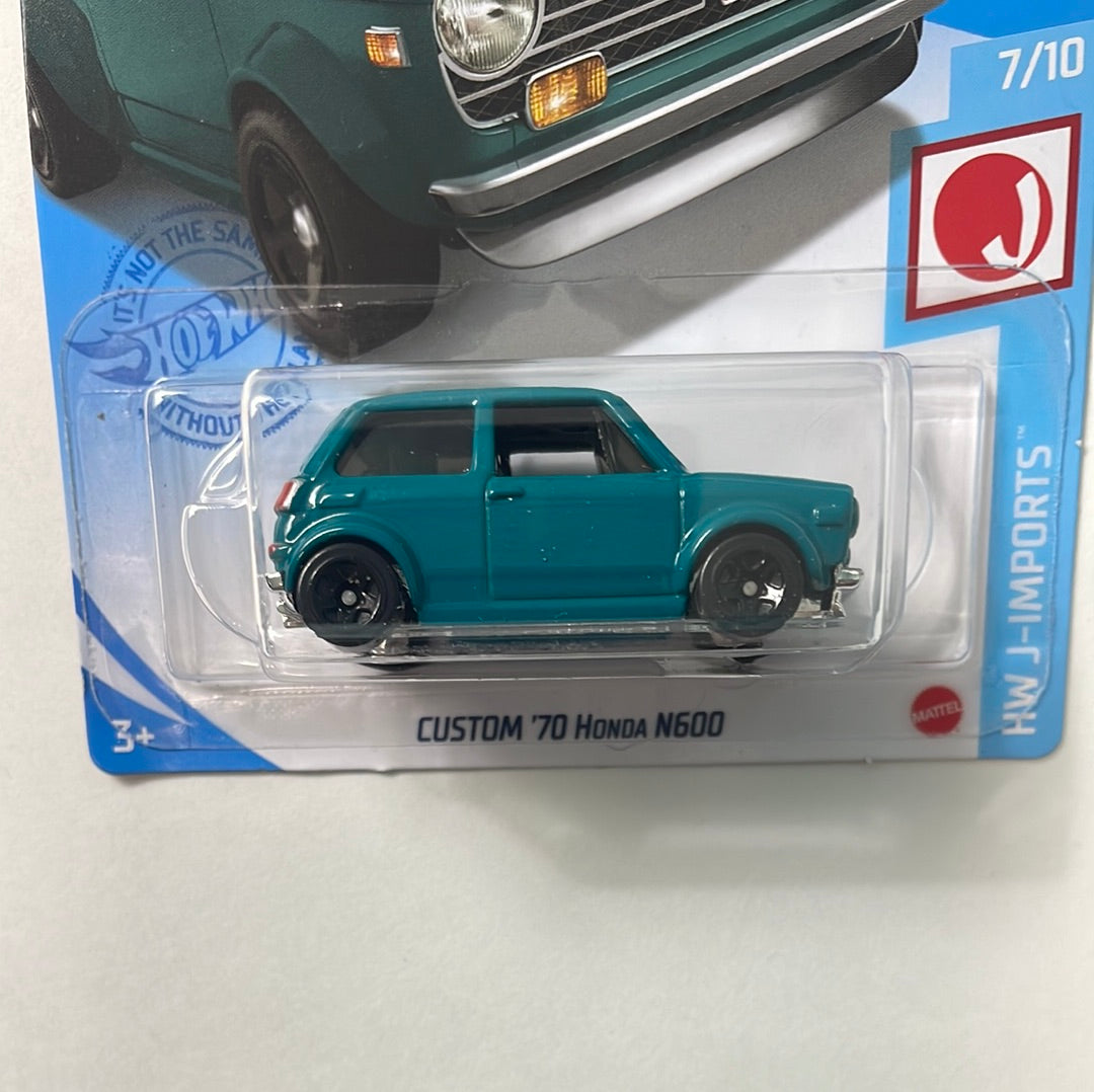 Hot Wheels 1/64 Custom '70 Honda N600 Teal – Flipn Diecast
