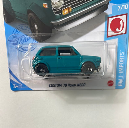 Hot Wheels 1/64 Custom ‘70 Honda N600 Teal