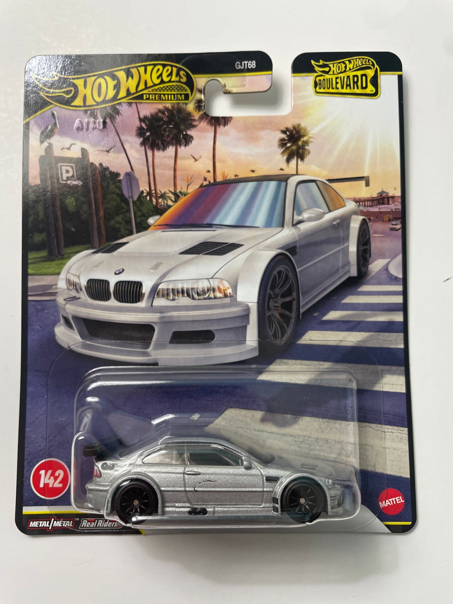 Hot Wheels 1/64 2026 Boulevard Mix F BMW M3 GTR Silver - JHW30