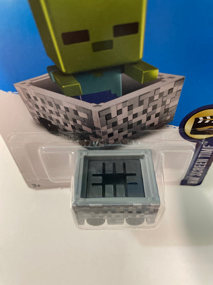 Hot Wheels 1/64 Minecart Grey