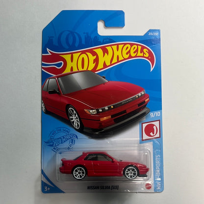 Hot Wheels 1/64 Nissan Silvia S13 Red