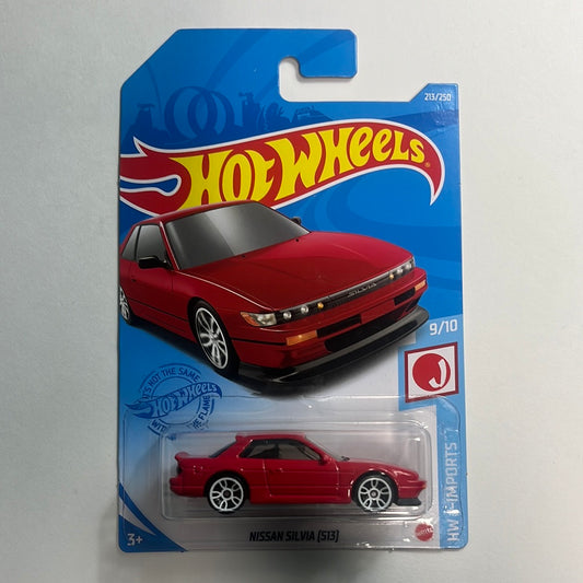 Hot Wheels 1/64 Nissan Silvia S13 Red