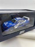 Ebbro 1/43 Nissan Skyline Calsonic GT-R (R32) 1993 Fuji Mar n2 Blue & White