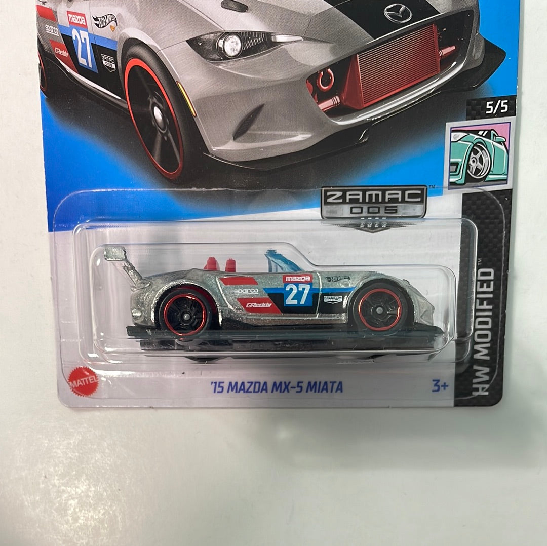 Hot Wheels 1/64 Zamac ‘15 Mazda MX-5 Miata