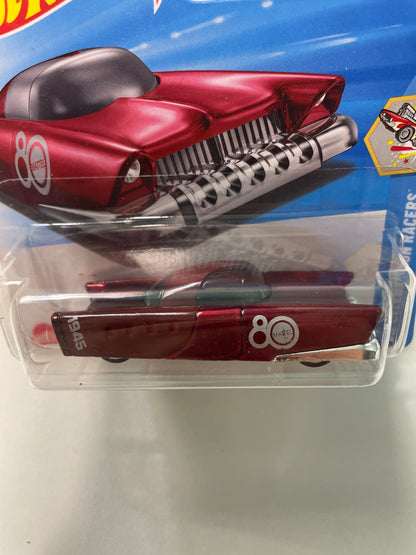 Hot Wheels 1/64 Mattel Dream Mobile Short Card Red - Damaged Box