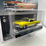 Greenlight 1/64 California Lowriders Series 3 1971 Chevrolet Monte Carlo Yellow