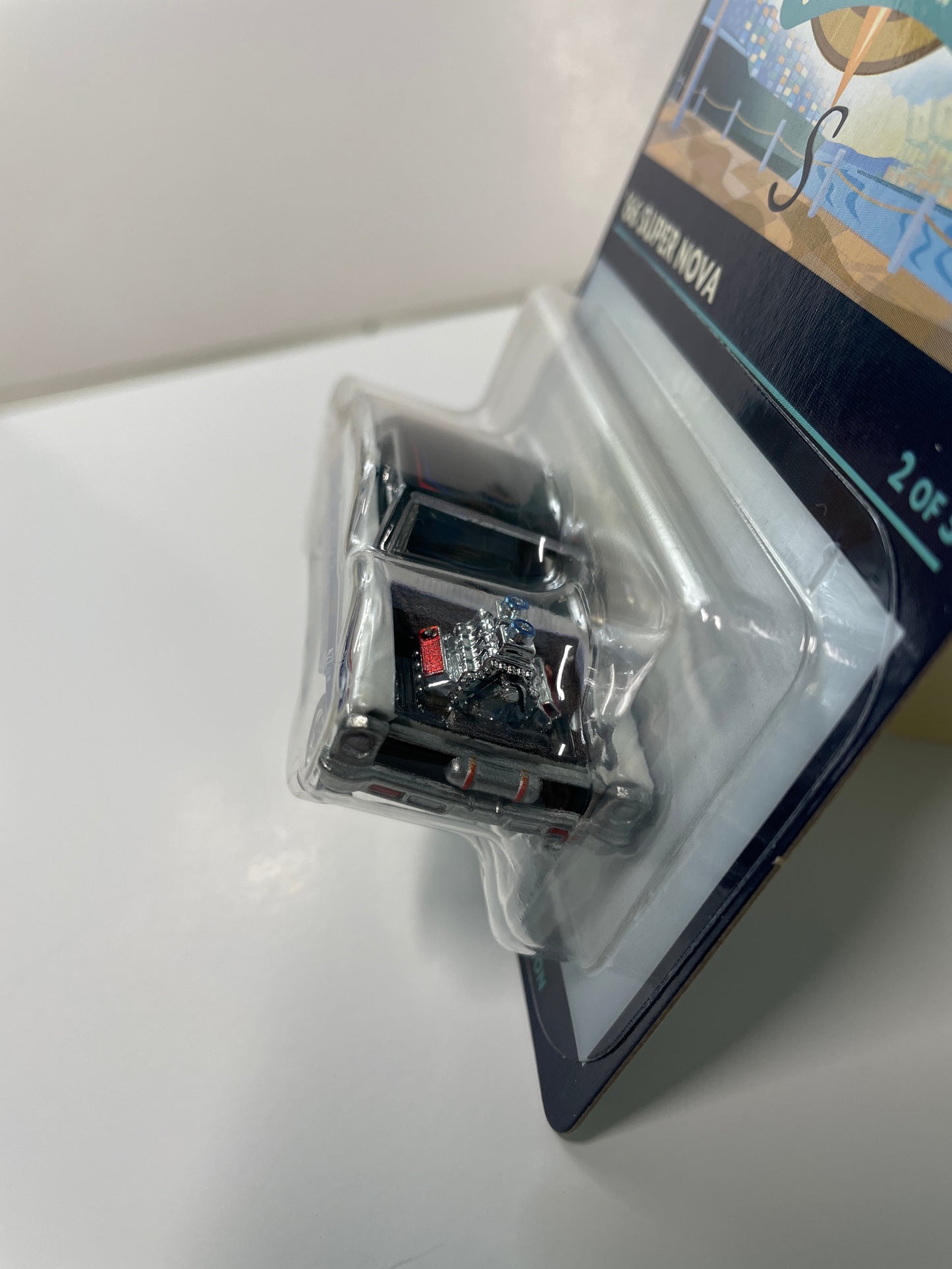 Hot Wheels 1/64 35th Annual Collectors Convention Los Angeles ‘66 Chevy Super Nova White