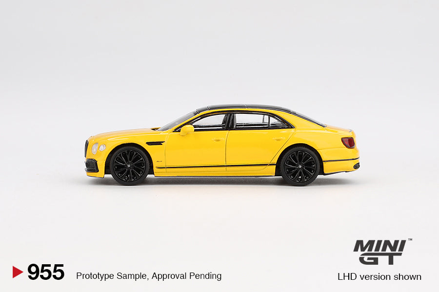Mini GT 1/64 Bentley Flying Spur Monaco Yellow