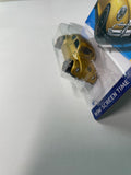 Hot Wheels 1/64 Transformers Volkswagen Beetle Bumblebee Gold - Damaged Box