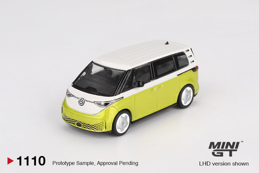 Mini GT 1/64 Volkswagen ID.Buzz Candy White/ Pomelo Yellow - MGT1110