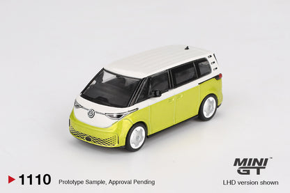 Mini GT 1/64 Volkswagen ID.Buzz Candy White/ Pomelo Yellow - MGT1110