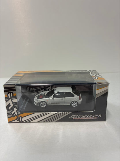 Motorhelix 1/64 Honda Civic Type R (EK9) White Manga Style Box - M65029
