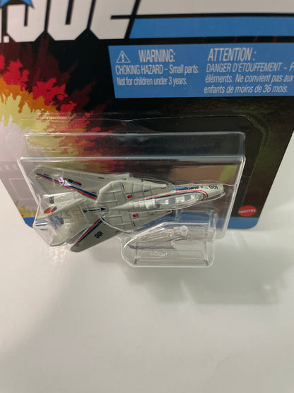 Hot Wheels 1/64 Pop Culture G.I.Joe Combat Jet Skystriker Grey