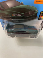 Hot Wheels 1/64 Jaguar XE SV Project 8 Short Card Green - Damaged Card