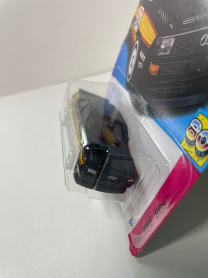 Hot Wheels 1/64 ‘84 Audi Sport Quattro Black - Damaged Box