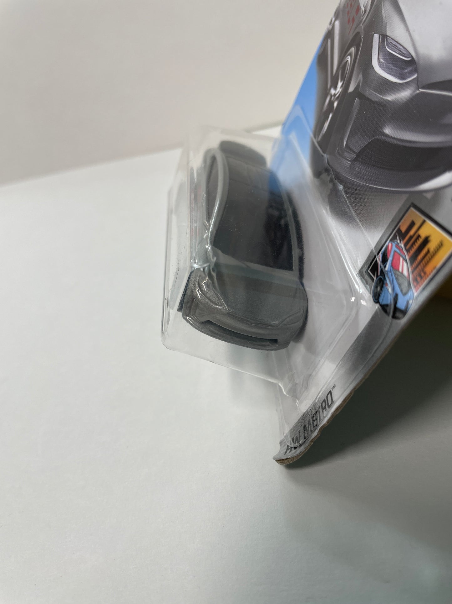 Hot Wheels 1/64 Tesla Model X Grey - Damaged Box