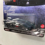 *Chase* Hot Wheels 1/64 Car Culture Exotic Envy 2 Lamborghini Essenza SCV12 Black - Damaged Card