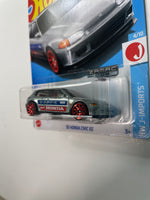 Hot Wheels 1/64 Zamac ‘92 Honda Civic EG