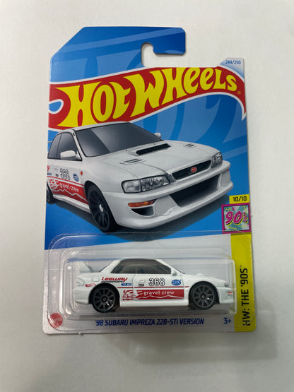 Hot Wheels 1/64 ‘98 Subaru Impreza 22B-STI Version White