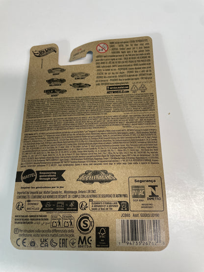 Hot Wheels 1/64 Silver Series Acceleracers Hollowback Metal Maniacs Red - JCB93 (Euro Card)