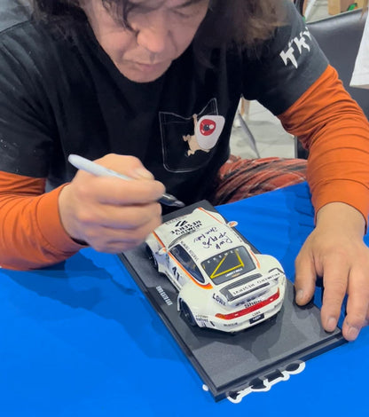 *SIGNED* 1/18 GT Spirit Porsche RWB Bodykit #41 Kato-San Resin Series White