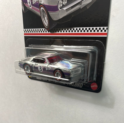Hot Wheels 1/64 2023 Mail In Zamac Custom ‘67 Pontiac Firebird Chrome & Purple