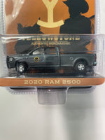 Greenlight Hollywood 1/64 Yellowstone 2020 Ram 2500 Black - Damaged Car