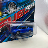 Johnny Lightning 1/64 2023 Fuel Fest 2002 Nissan Skyline GT-R (BNR34) Blue