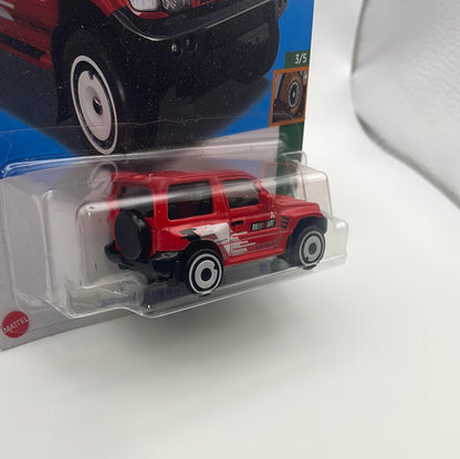 *Japan Card* Hot Wheels 1/64 Mitsubishi Pajero Evolution Red