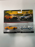 Hot Wheels 1/64 Car Culture 2 Pack '71 AMC Javelin & AMC Rebel Machine