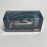 Hobby Japan 1/64 Toyota Supra RZ (A80) w/ Engine Display Model (Silver Metallic)