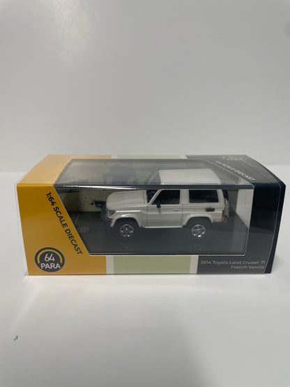 Para64 1/64 2014 Toyota Land Cruiser 71 SWB  French Vanilla