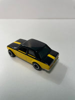 *Loose* Hot Wheels 1/64 Premium Display Case Exclusive Datsun 510 Yellow & Black