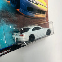 Hot Wheels Car Culture Street Tuners Nissan Silvia S15 White